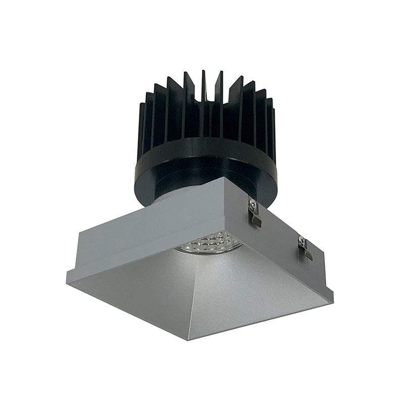 Nora Lighting NIO-4PSTLNDCCDXHZ/HL 4" Iolite PLUS Square Recessed Trim Less Downlight - CCT: Comfort Dim (3000K-2000K) - Finish: Haze