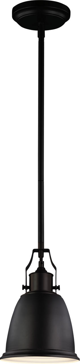 Generation Lighting Hobson 1 light oil rubbed bronze pendant ceiling light