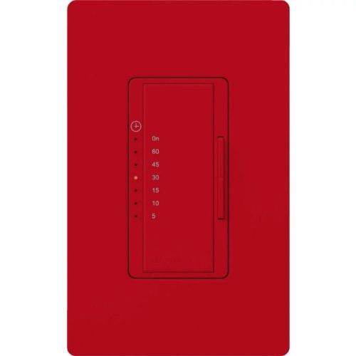 Lutron  MA-T51MN-HT Maestro Satin Countdown Timer Control Switch, 5-60 Minutes, 5A Light, 3A Fan, Hot Finish