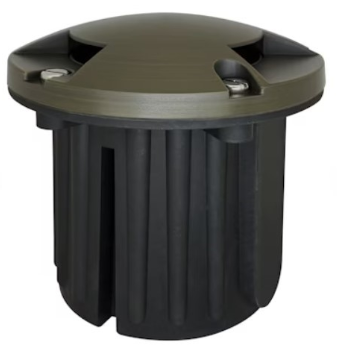 EnvisionLED IGL-3L-BR-ORB-12V Low Voltage: In-Ground Well Light, Wattage 50W Halogen Max/LED /MR-16, Voltage 12V, Brass - Bronze