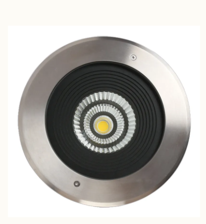 Westgate IGLC-D11-50W-MCTP-15D-D 11 Inch Stainless Steel Commercial In Ground Light Wattage/CCT Selectable 22W/34W/50W 3000K/4000K/5000K 0-10V Dimming 15-Degree