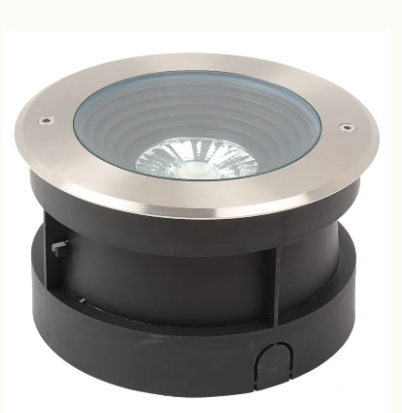 Westgate IGLC-D8-30W-MCTP-30D-D 8 Inch Stainless Steel Commercial In Ground Light Wattage/CCT Selectable 12W/20W/30W 3000K/4000K/5000K 0-10V Dimming 30-Degree