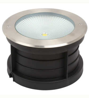 Westgate IGLC-D9-30W-MCTP-120D-D 9 Inch Stainless Steel Commercial In Ground Light Wattage/CCT Selectable 12W/20W/30W 3000K/4000K/5000K 0-10V Dimming 30-Degree