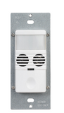 Intermatic IOS-DOV-DT-WH Commercial Grade In-Wall Dual Tech Occupancy/Vacancy Sensor, White Finish