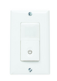 Intermatic IOS-DPBV-WH Residential In-Wall PIR Vacancy Sensor, White Finish