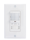 Intermatic IOS-DSIMF-WH Residential In-Wall PIR Occupancy Sensor, No Neutral Required, White