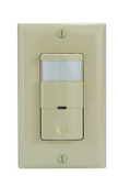 Intermatic IOS-DSR-IV Commercial Grade Self-Adaptive In-Wall PIR Occupancy/Vacancy Sensor, No Neutral Required, Ivory