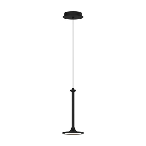 Alora Mood PD418006MB-UNV Issa 6-in Pendant Ceiling Light - CCT: 3000K - Finish: Matte Black