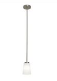 AFX Lighting JNNP05MBSN Joanna 1-light LED Pendant Light - 120v - Satin Nickel Finish