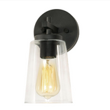 AFX Lighting JNNS0511MBBK Joanna 1-light LED Wall Sconce Light - 120v - Textured Black Finish