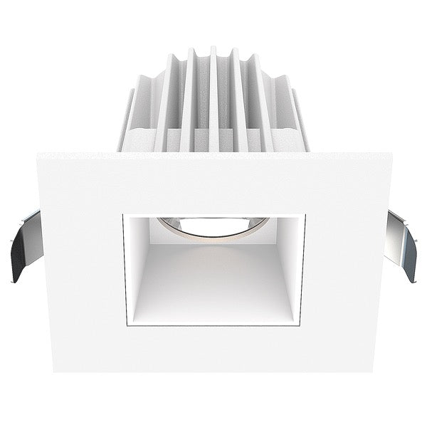 Lotus LED Lights JXL-COB02-S09W-5CCT-WH-2SR-SM-WH 2″ Square White Trim Recessed Economy LED Light, MCTP 27K / 3K / 35K / 4K / 5K, Wattage 9W, 120V W/ Smooth White Reflector