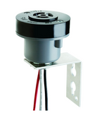 Intermatic K122 Locking Type Receptacle, 3-Pin, C136.10 Compliant, with Pole Mounting Bracket