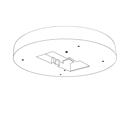 Elco Lighting KMTH-ELSW Empty Emergency Battery Casing for KEM-ELSW
