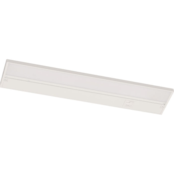 AFX Lighting KNLU14WH 14-in 7.4W LED Koren Undercabinet Light, 120V, Selectable CCT, White Finish