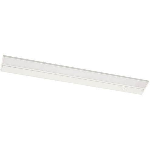 AFX Lighting KNLU22WH 22-in 11.8W LED Koren Undercabinet Light, 120V, Selectable CCT, White Finish