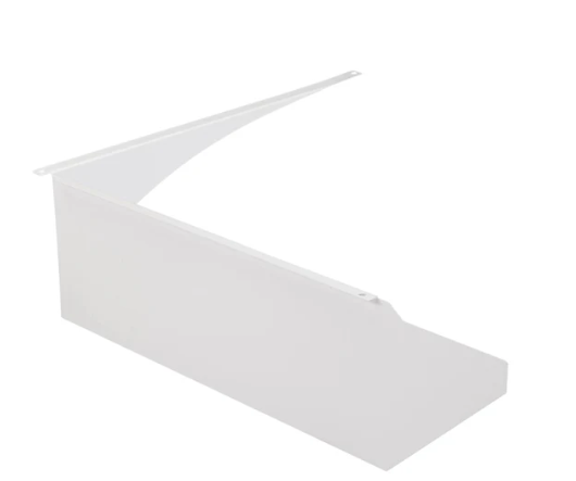 Keystone KT-ALED-GS-L2-R-KIT-W Glare shield | White | Right side mounted | Used on Series 2 area lights | Large housing