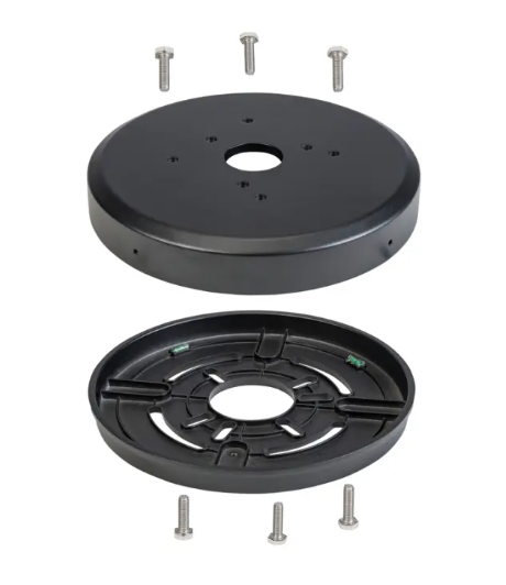 Keystone KT-BLED-PLATE-KIT-B Bollard Retrofit Plate For Legacy 8" and 10" Bollards - Black