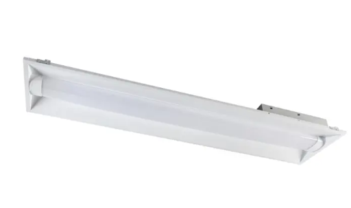 Keystone KT-CBLED35PS-14C-8CSA-VDIM 1x4 LED Center Basket Troffer, 4,550 Max Lumens, Selectable Wattage, Multi-Color Temperature, Voltage 120-277V