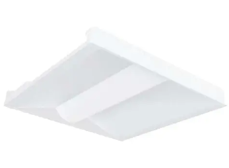Keystone KT-CBLED35PS-22B-8CSA-VDIM 2X2 LED Center Basket Troffer, Selectable Wattage, Voltage 120V-277V, Multi-Color Temperature