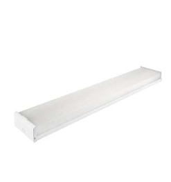 Keystone KT-DDWLEDT8-4-2L-DP /DE 4ft 2 lamp Wrap fixture, Wired for Type B double-ended T8 LED lamps