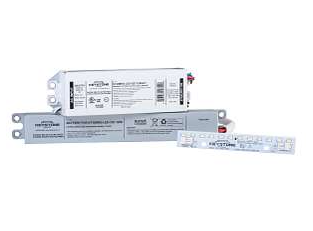 Keystone KT-EMRG-LED-12C-1200-K1-IP LED Emergency Back-Up Kit, 12W Constant Wattage Driver and .7In x 8In LED Module, Approx 1200 Lumens. 120-277V Input. Remote Compact Battery Pack. CEC T20 Compliant, Test Switch and Wiring Accessories.