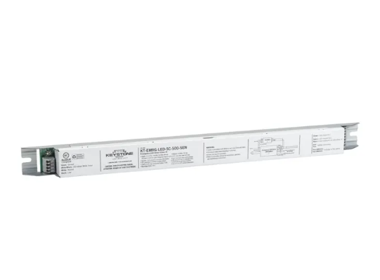Keystone KT-EMRG-LED-5C-500-SEN 5W 1-Piece LED Emergency Backup Driver - Slim Case - 500 Lumens