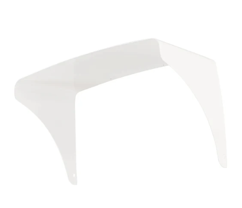 Keystone KT-FLED-GS-R4-2-KIT-W Glare shield | White | Used on 290W Rectangular Series 4 LED Floodlight