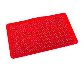 Keystone KT-FLED-LENS-R4B-1-RED-KIT NEMA 7H X 6V Red Lens Kit for 140W High Power Floodlights with OpticSwap