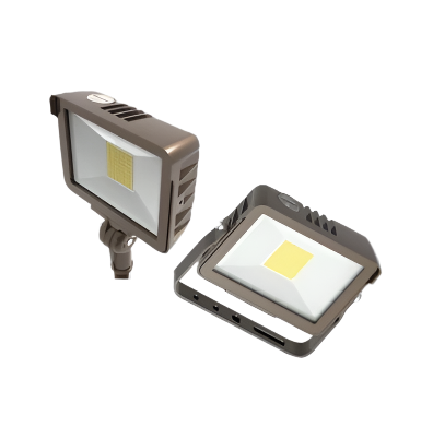 Keystone KT-FLED15-R1A-UNV-8CSB-VDIM XFit Compact LED Flood Light, Wattage 15W, Multi-Color Temperature, Voltage 120-277V. Bronze,