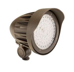 Keystone KT-FLED25PS-C1E-UNV-8CSB-VDIM /G2 Bullet Flood Light With Photocell, Selectable CCT, Selectable Power, Bronze Finish
