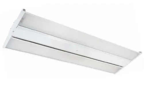 Keystone KT-HBLED270-4F-840-VDIM-P /G2 270W LED Highbay, 4ft Long, 120-277V Input, Frosted Lens, 4000K, 0-10V Dimmable, Premium Series, Generation 2