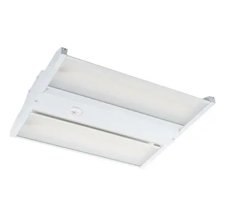 Keystone KT-HBLED60-1.5F-850-VDIM-P /G2 60W LED Highbay, 1.5ft Long, 120-277V Input, Frosted Lens, 5000K, 0-10V Dimmable, Premium Series, Generation 2