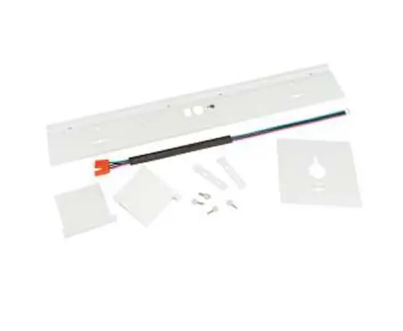 Keystone KT-LALED-2A-WM-KIT Wall Mounting Kit for 24" Series A Linear Arch Fixtures, White