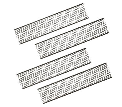 Keystone KT-LALED-4A-LVR-1-KIT Hexagonal Louver Kit for 4ft Series A Linear Arch Fixtures. Louver compatible end caps sold separately