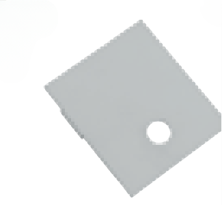 Keystone KT-LALED-A-EC-EM-S End Cap for Emergency Backup Test Button, Silver Finish