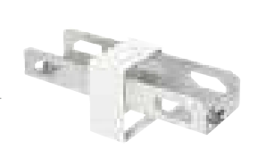 Keystone KT-LALED-A-MR-SL-2 White Sensor Mount for Series A Linear Arch Fixtures - Middle-of-Run Mounting