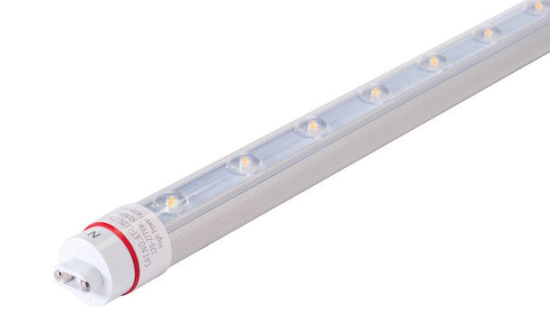 Keystone KT-LED13T8-60P1S-865-D /G2 60" Led Sign Tube, Single Sided Output And Rotatable R17D End Caps, Color Temperature 6500K, Wattage 13W, Voltage 120-277V Input