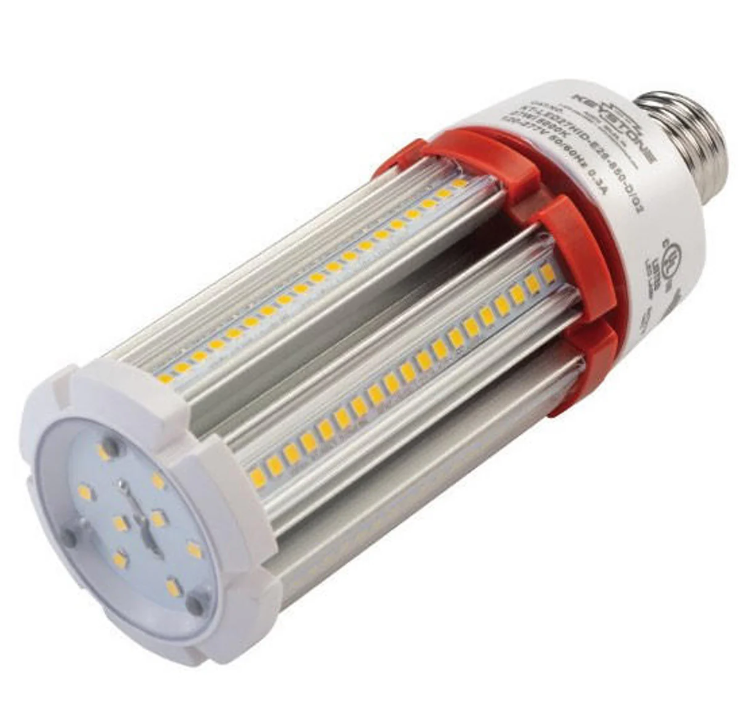 Keystone KT-LED27PSHID-EX39-8CSB-D LED HID Replacement lamp feat. Power Select & Color Select. 27/22/18W, 3000/4000/5000K, 120-277V Input, EX39 Base, DirectDrive