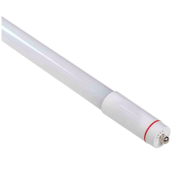 Keystone KT-LED40T8-96GC-840-D2 8ft Coated LED Lamp, CCT 4000K, Fa8, Internal Driver - Type B - Ballast Bypass