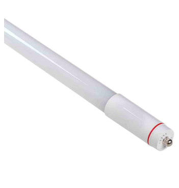 Keystone KT-LED40T8-96GC-850-D2 8ft Coated LED Lamp, CCT 5000K, Fa8, Internal Driver - Type B - Ballast Bypass