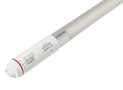 Keystone KT-LED7T8-18P2SF-8CSK-DX2 18" Contractor Prime Sign Hero LED T8 Sign Tube, Double Sided, Wattage 7W, Multi-Color Temperature, Single or Double Ended, Voltage 120-277V