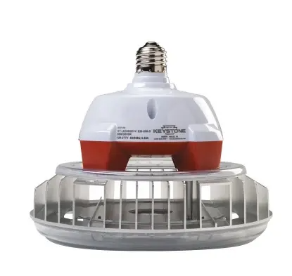 Keystone KT-LED80HID-V-E26-850-D /G2-DP LED HID Replacement Lamp, 80W, E26 Base, 5000K, 120-277V Input, Designed For Vertical Applications, Direct Drive (Gen 2) Smart Hub enabled