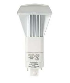 Keystone KT-LED82P-EV-827-D-DP 8W 2-pin Compact LED Lamp, Extended Vertical Orientation, 120-277V Input, G24d Base, 2700K