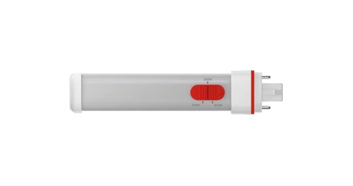 Keystone KT-LED82P-H-8CSI-D 8.5W 2-pin Compact LED Lamp, Horizontal Orientation, G24d Base, CCT 2700/4000/5000K