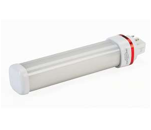 Keystone KT-LED94P-H-835-S-DP 9W LED 4-Pin Compact Lamp, Horizontal Orientation, Ballast Compatible, G24q Base, 3500K, Individually Sleeved