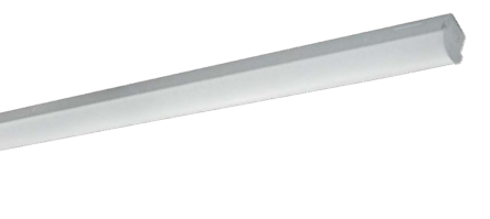 Keystone KT-MSLED44PS-4-8CSA-VDIM 4ft Microstrip Fixture feat. Power Select & Color Select, 44/28/18W, 120-277V Input, 3500/4000/5000K, Frosted Lens, 0-10V Dimming