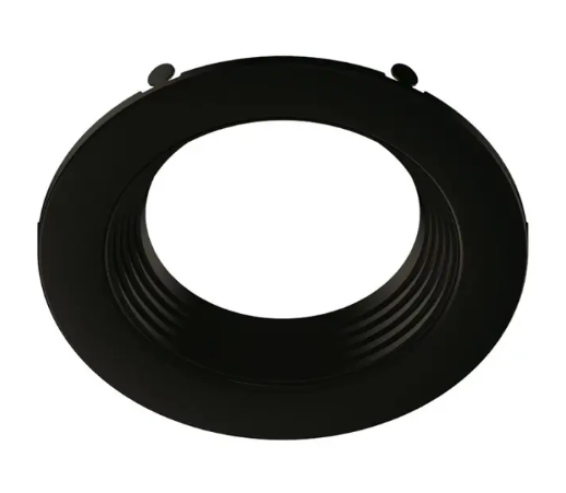 Keystone KT-RDLED-4B-MB-TRIM Interchangeable Trim for 4" Advanta Remote Driver LED Downlights, Matte Black