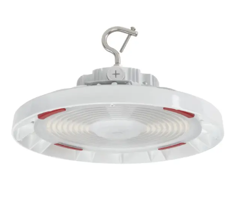 Keystone KT-RHLED200PS-14CD-OSD-8CSB-VDIM-P-W XFit OpticSwap UFO LED High Bay, 31,400 Max Lumens, Selectable Wattage, Multi-Color Temperature, Voltage 120-277V