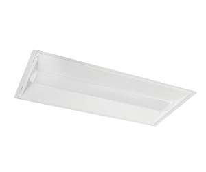 Keystone KT-RKIT30PS-24DC-8CSA-VDIM 2x4 LED Center Basket Doorframe Retrofit|Power Select 30/25/20W & Color Select 3500/4000/5000K | 120-277V Input |Frosted Curved Lens | 0-10V Dimming | 12V Aux + Dim to off