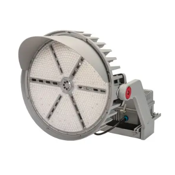 Keystone KT-SLFLED750-M1-40-YM-750-VDIM 750W LED Sports Light, Flood, 105000 lm, 120V-277V, 5000K, Gray Finish